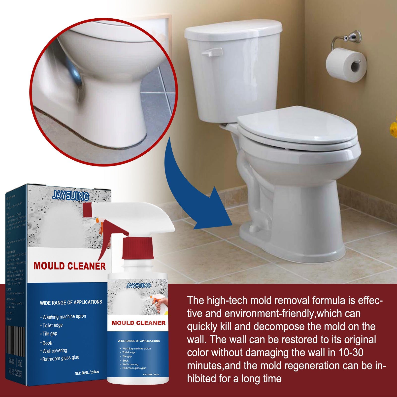 Cleaner Pro° AntiMould: Anti Mould Cleaning Foam