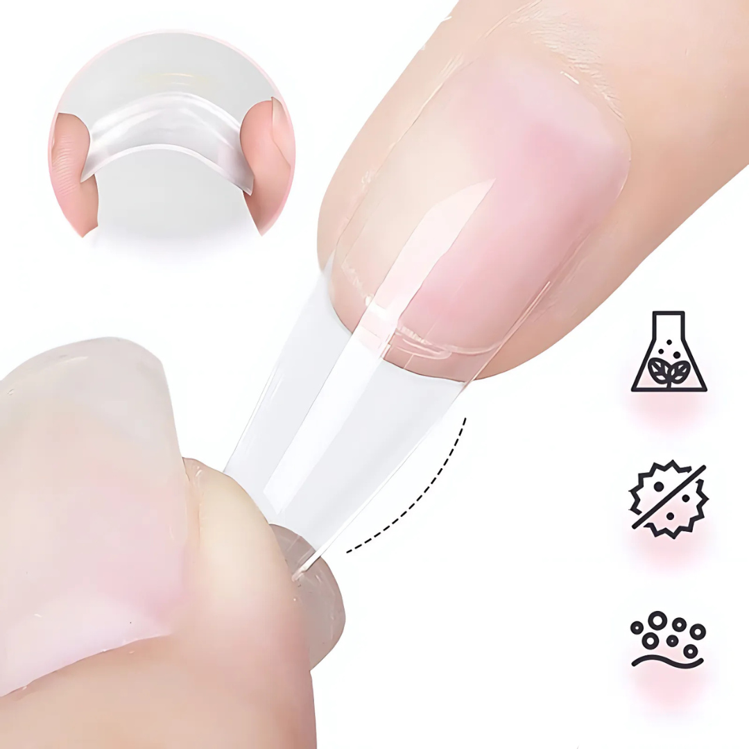 NailClear 1+1 FREE - 3 In 1 Transparent Professional Nail Construction Gel