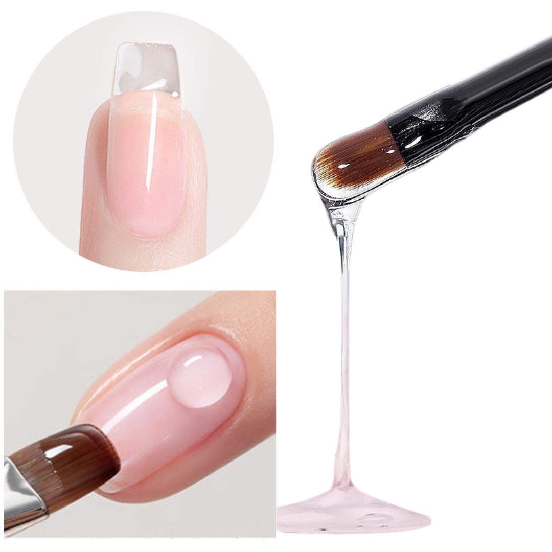NailClear 1+1 FREE - 3 In 1 Transparent Professional Nail Construction Gel