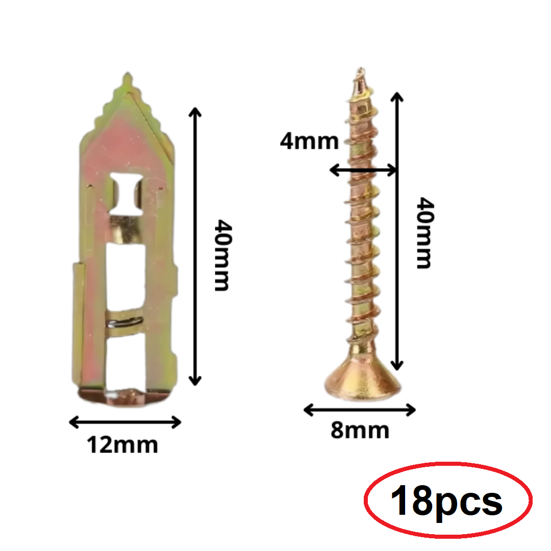 WallScrews - High Quality Heavy Duty No Drilling Wall Screws And Anchors
