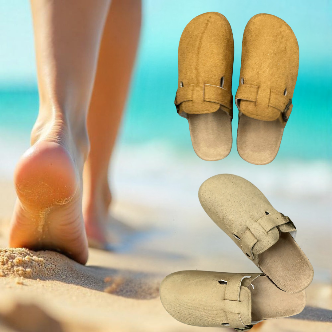 Happy™ ClassySandals: Comfortable Classic Style Closed Toe Flat Sandals