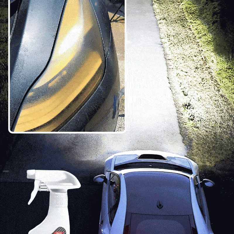 HeadlightSpray 1+1 FREE: Easy To Use Car Headlight Cleaning Spray Set