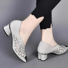 Happy™ GlimmerShoes: Mesh Heels Shoes With Crystal Accents