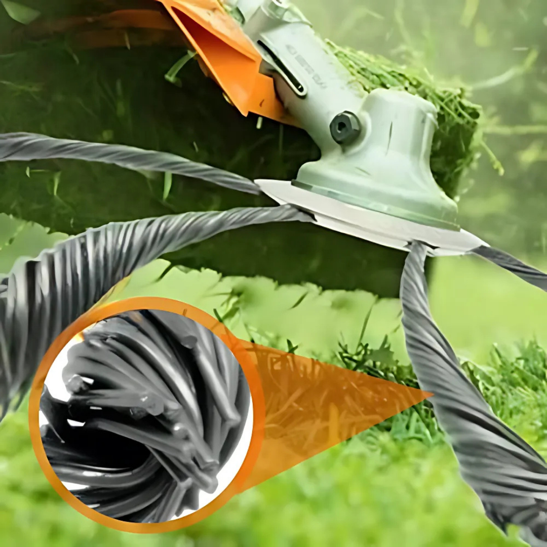 TrimmerWire 1+1 FREE: Easy To Install Durable Steel Wire Trimmer Head