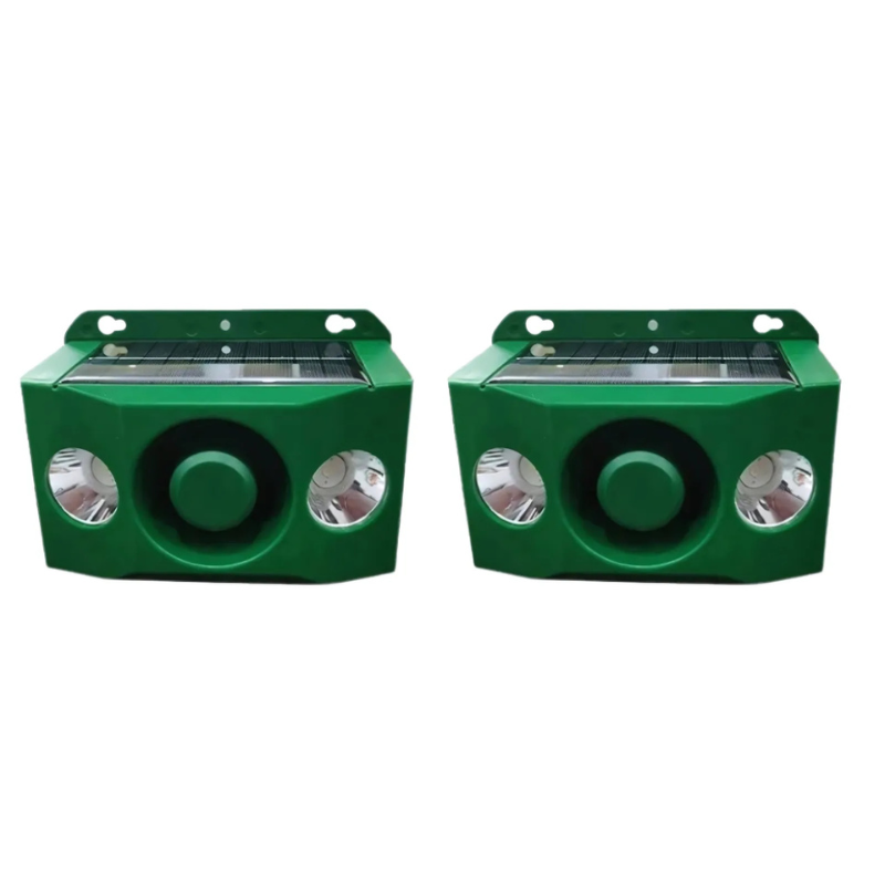 LightAlert - Animal Repellent Alert Light And Sound Solar Powered Warning Tool