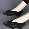 Happy™ GlimmerShoes: Mesh Heels Shoes With Crystal Accents