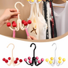 GlideHold® HangerHooks: 360° Swivel 6 Claw Hooks Closet Organizer Hanger
