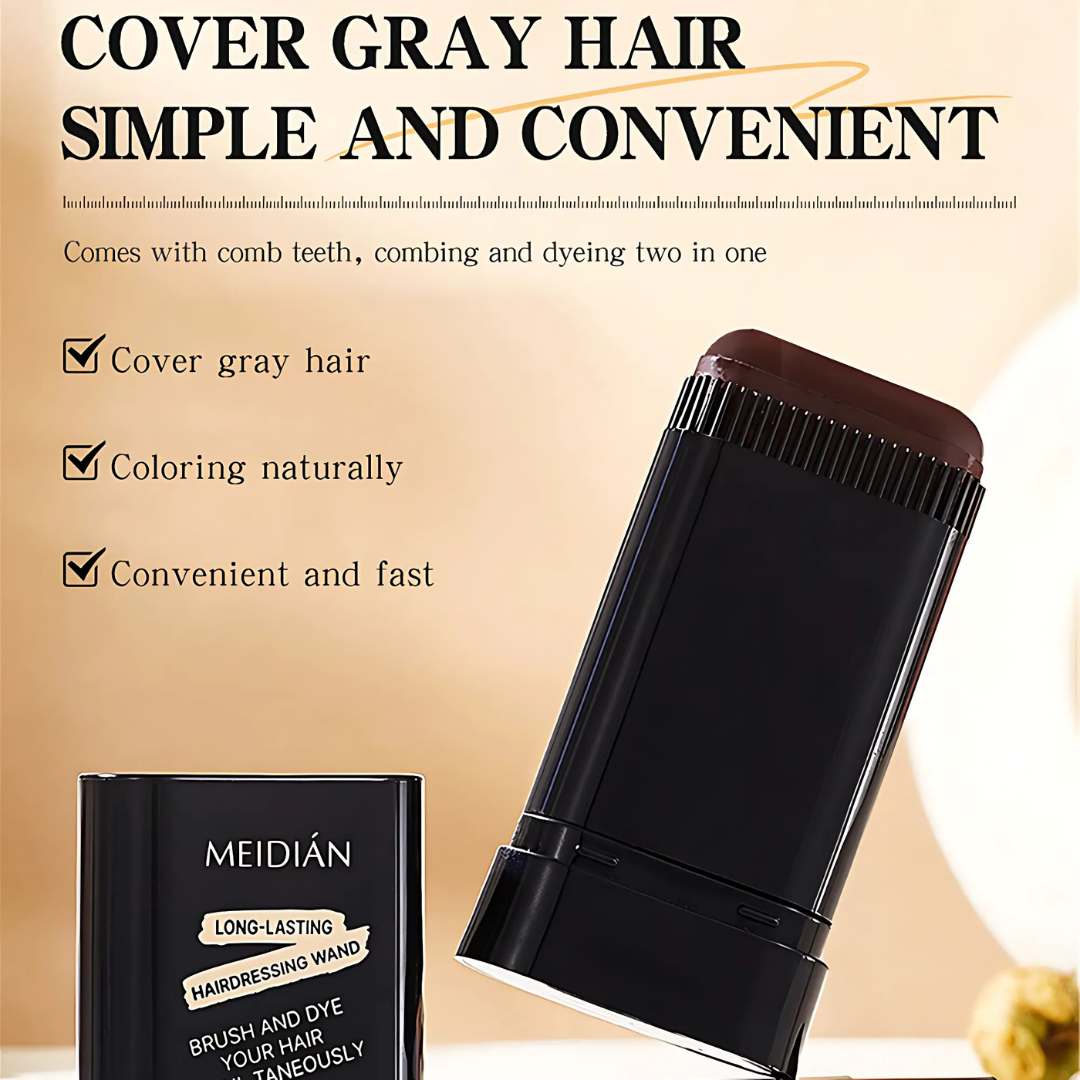 Rose® HairStick 1+1 FREE: 2 In 1 Instant Hair Color And Comb Twist Stick
