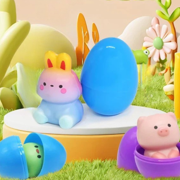 Kletshuts™ EggsSuprise: Easter Surprise Eggs With Squeeze Toys