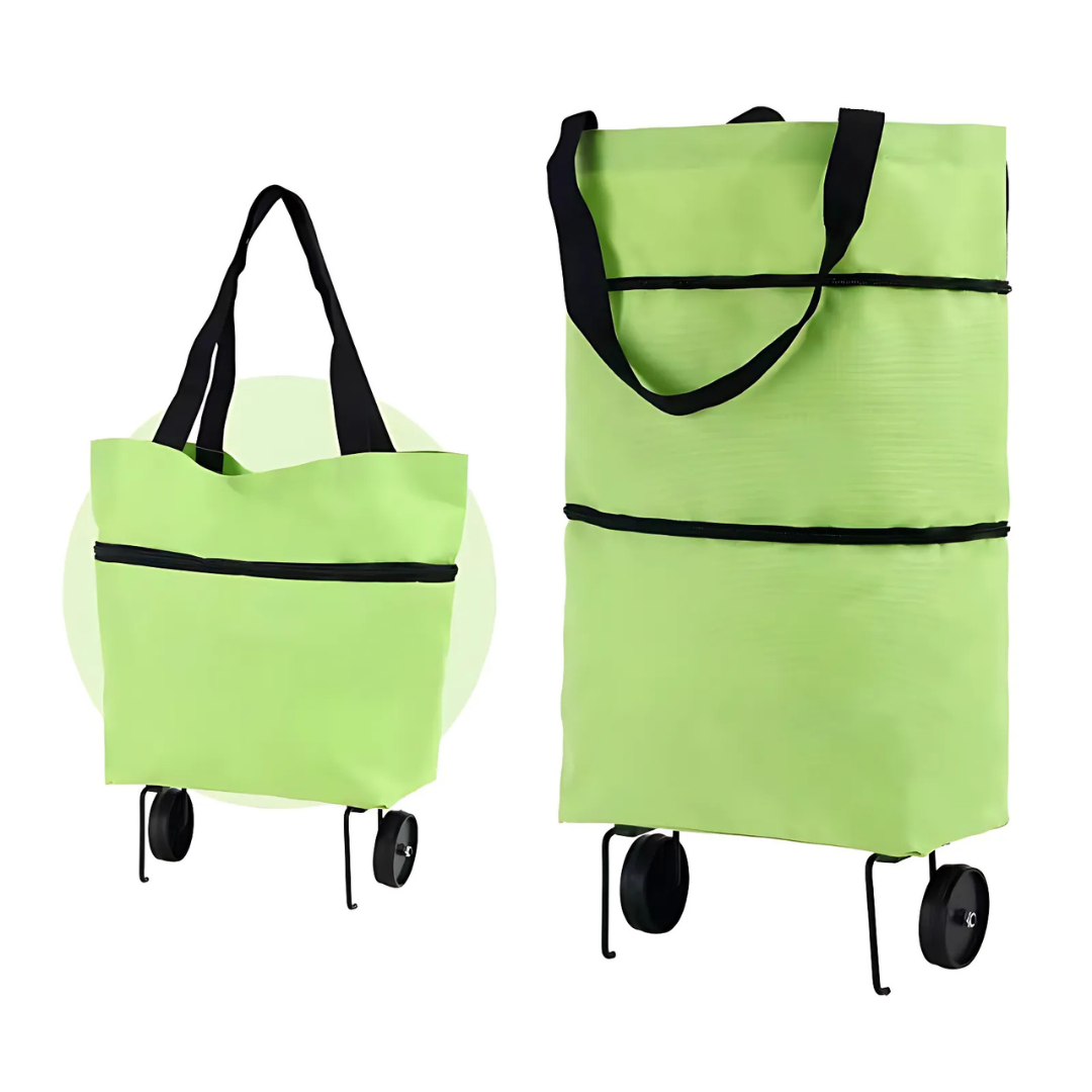 Icone™ GroceryBag 1+1 FREE: Large Capacity Grocery Bag With Foldable Wheels