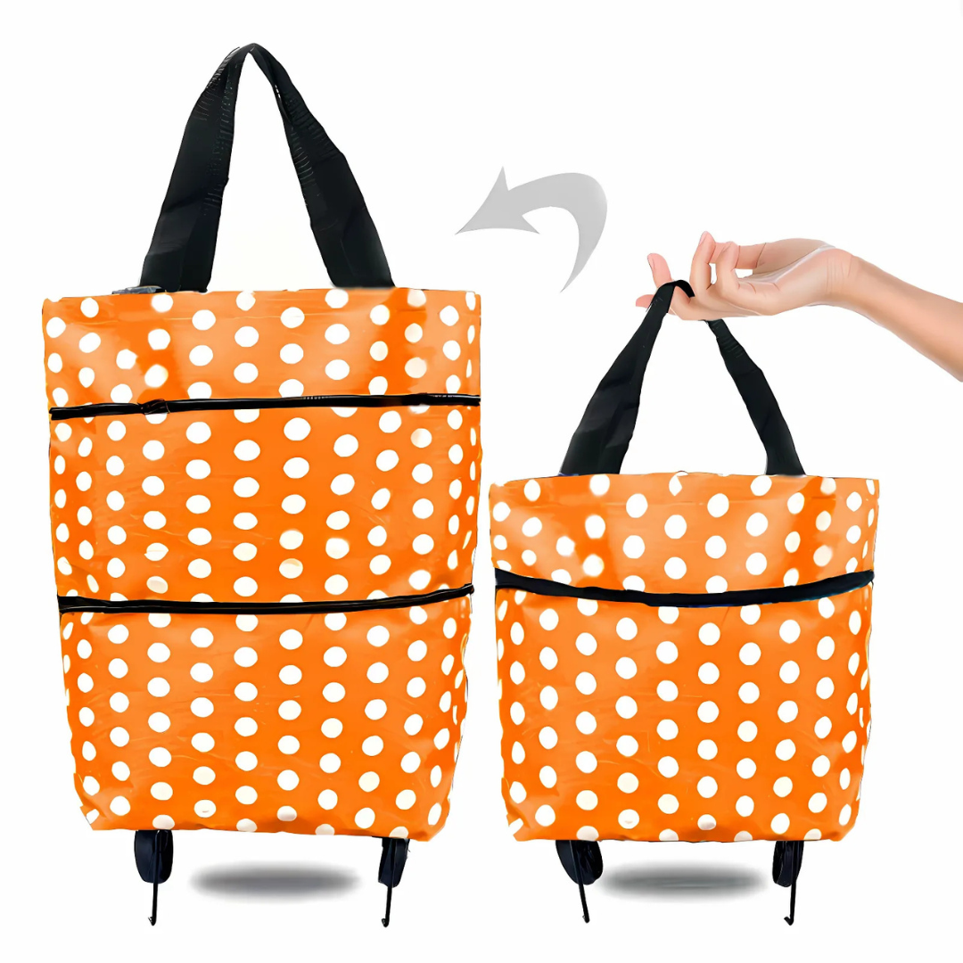 Icone™ GroceryBag 1+1 FREE: Large Capacity Grocery Bag With Foldable Wheels