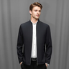 Icone™ CasualJacket: Standing Collar Casual Zipper Jacket For Men