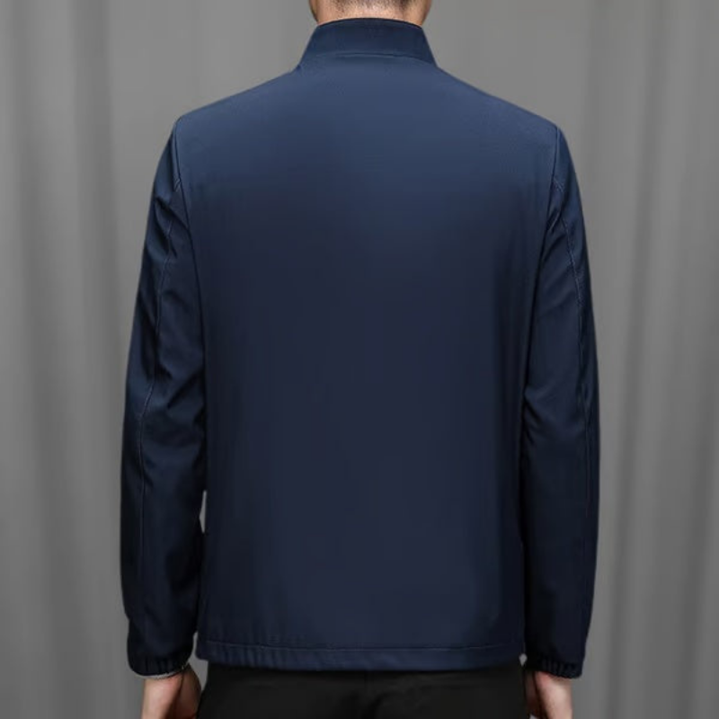 Icone™ CasualJacket: Standing Collar Casual Zipper Jacket For Men