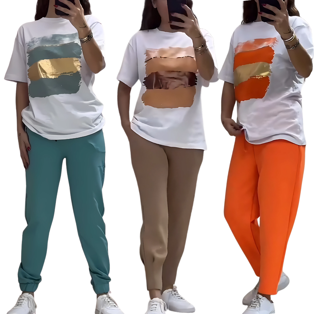 Icone™ ComfySet: Casual Stylish Comfortable Shirt And Pants Set