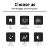 ProbioticToothpaste 1+1 FREE: Gentle Whitening Strengthening Probiotic Toothpaste
