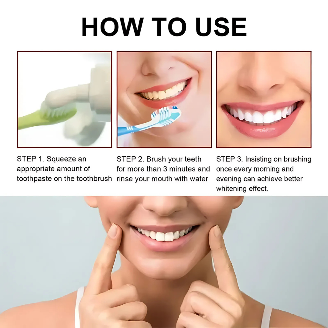 ProbioticToothpaste 1+1 FREE: Gentle Whitening Strengthening Probiotic Toothpaste