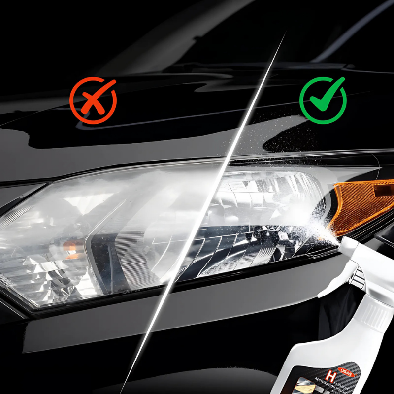 HeadlightSpray 1+1 FREE: Easy To Use Car Headlight Cleaning Spray Set
