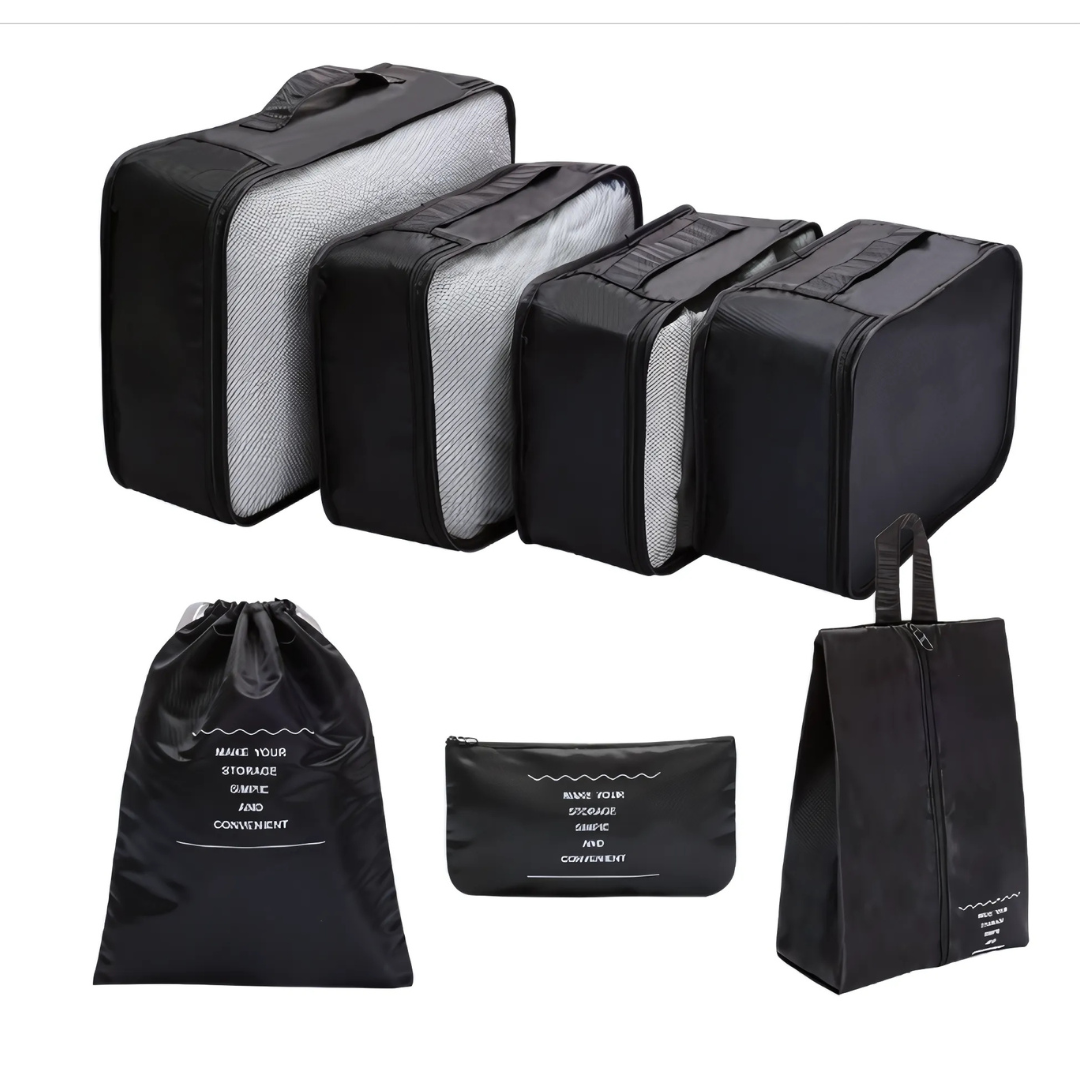 Icone™ TravelOrganizer 1+1 FREE: Waterproof Travel Bag Organizer Set