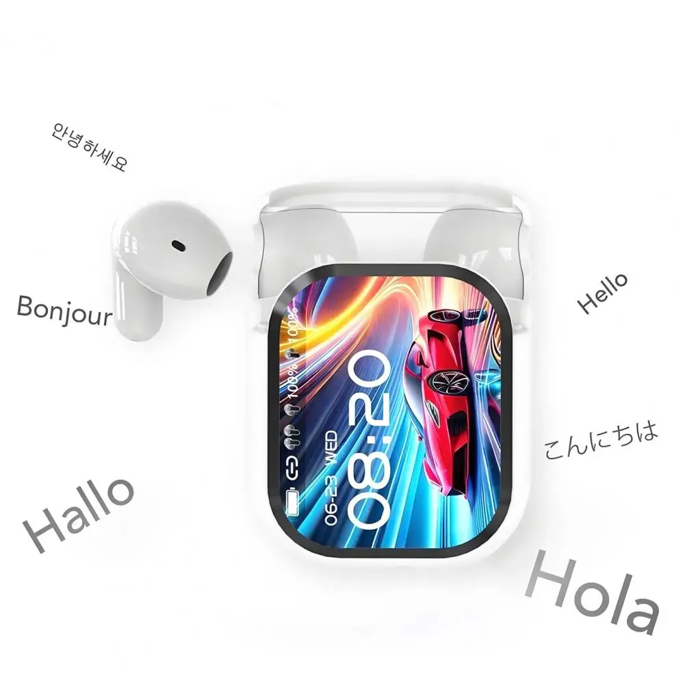 ProEarbuds™ – Compact Travel Earbuds With Smart Display
