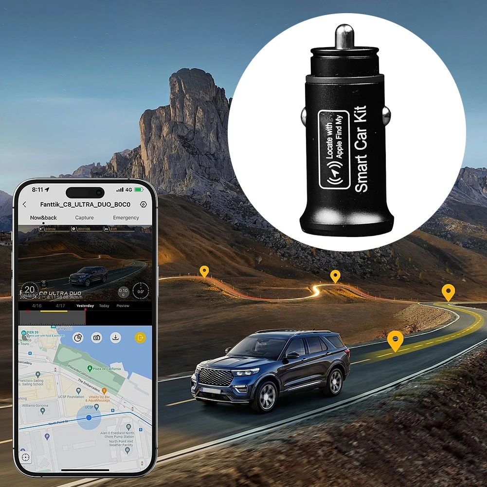 LocationTracker: Fast Mini Car Charger GPS Location Tracker