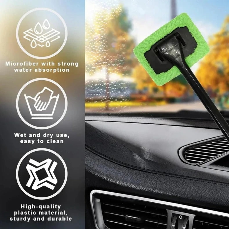 Cleaner Pro° WindshieldCleaner 1+1 FREE: Microfiber Car Window Cleaner