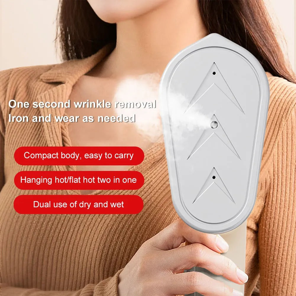 Globetrek° PortableIron: Portable Handheld Iron And Clothes Steamer