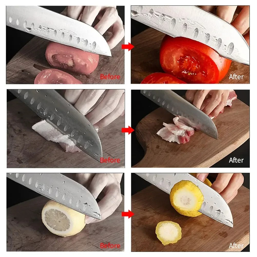 Globetrek° ElectricSharpener: Multifunctional Electric Knife Sharpener