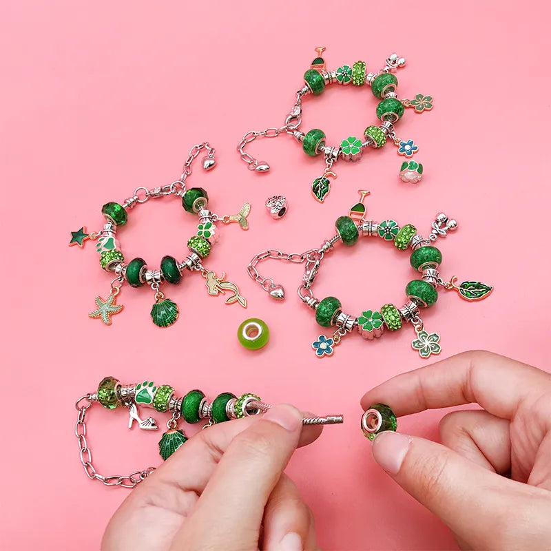 Jewelance™ BraceletKit - Do-It-Yourself Jewelry Charm Making Kit