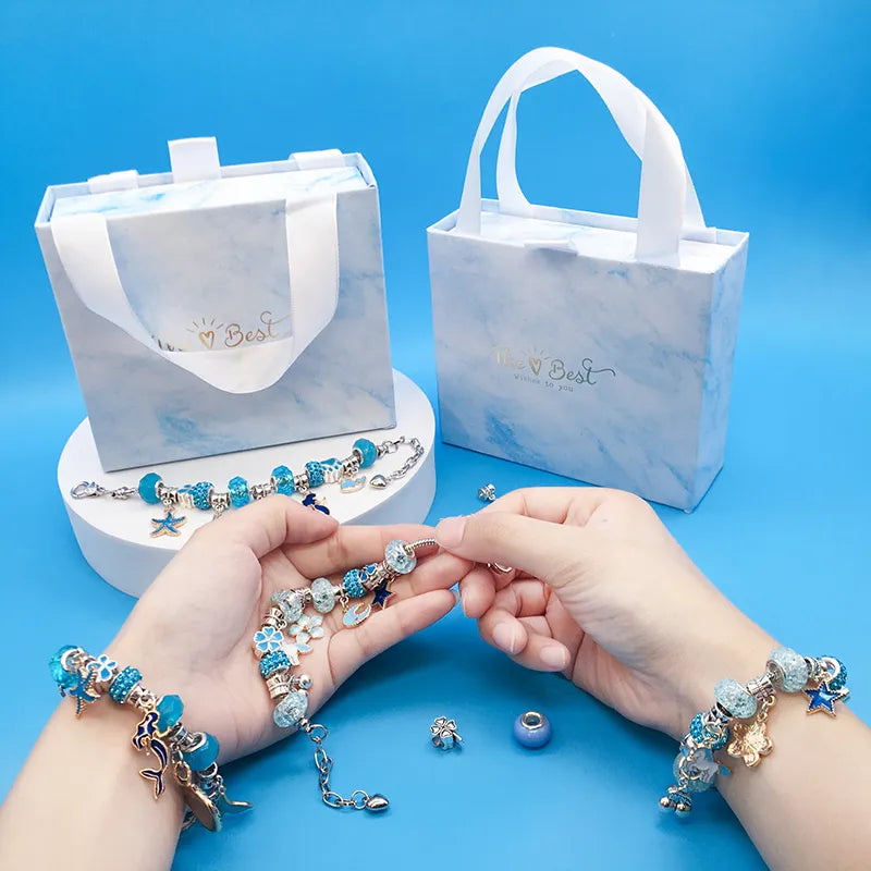 Jewelance™ BraceletKit - Do-It-Yourself Jewelry Charm Making Kit