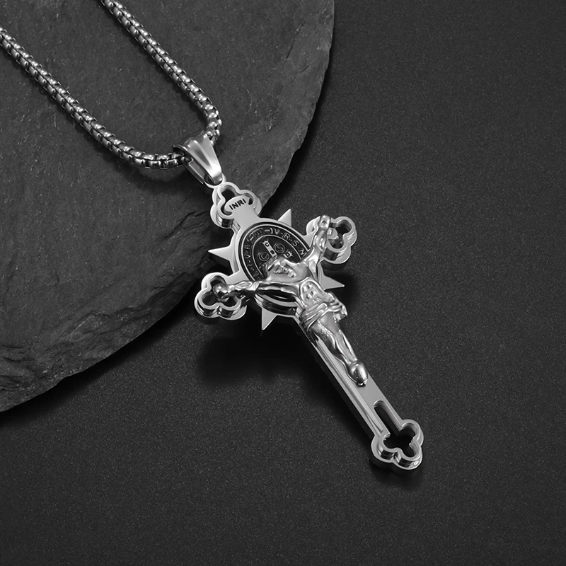 Jewelance™ CrossProtection 1+1 FREE: Spiritual Protection Cross Pendant Necklace With Gift Box