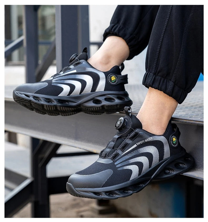 Happy™ SafetyFeet: Comfortable Shoes With Reflective Design And Rotating Buckle