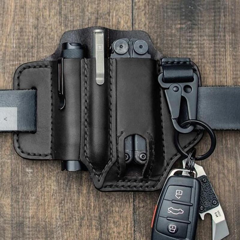Icone™ BeltCover - Cowhide Leather Tactical Multifunctional Belt Cover