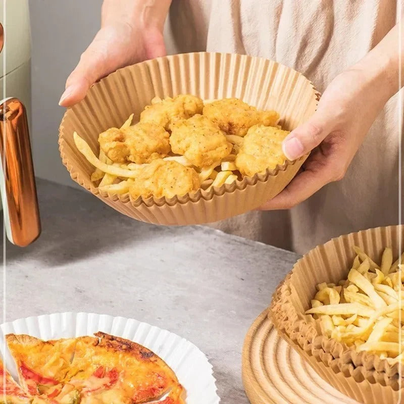 Globetrek° AirFryerLiner: Air Fryer Disposable Paper Liner