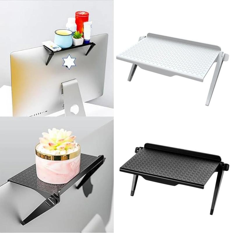 GlideHold® TopShelf: Multifunctional Screen Top Shelf Storage
