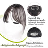 Rose® HairBangs 1+1 FREE: Partial Hair Bangs Front Hairpiece Clip