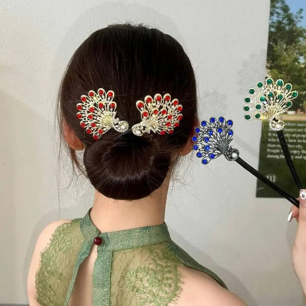 Rose® HairTie 1+1 FREE: Stylish Hair Tie Elegant Vintage Crystal Ponytail Twist Holder