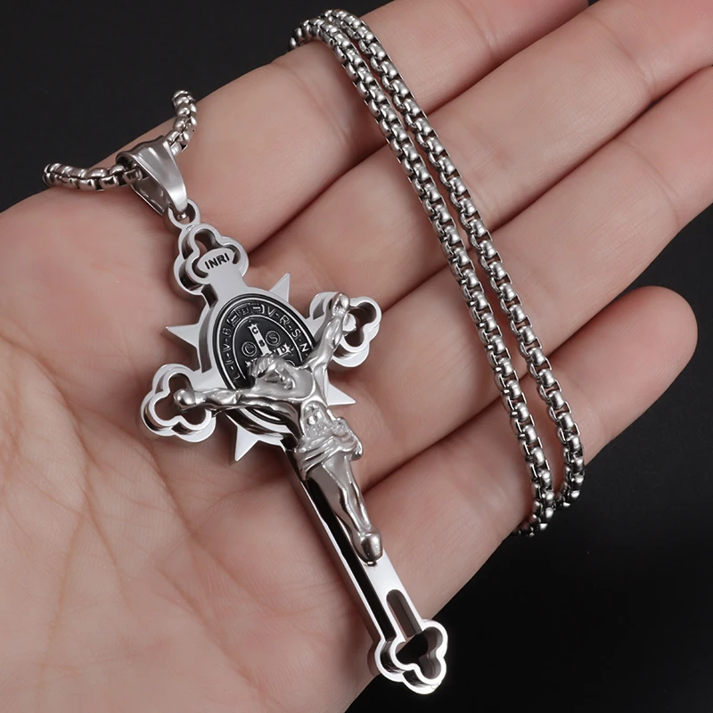 Jewelance™ CrossProtection 1+1 FREE: Spiritual Protection Cross Pendant Necklace With Gift Box