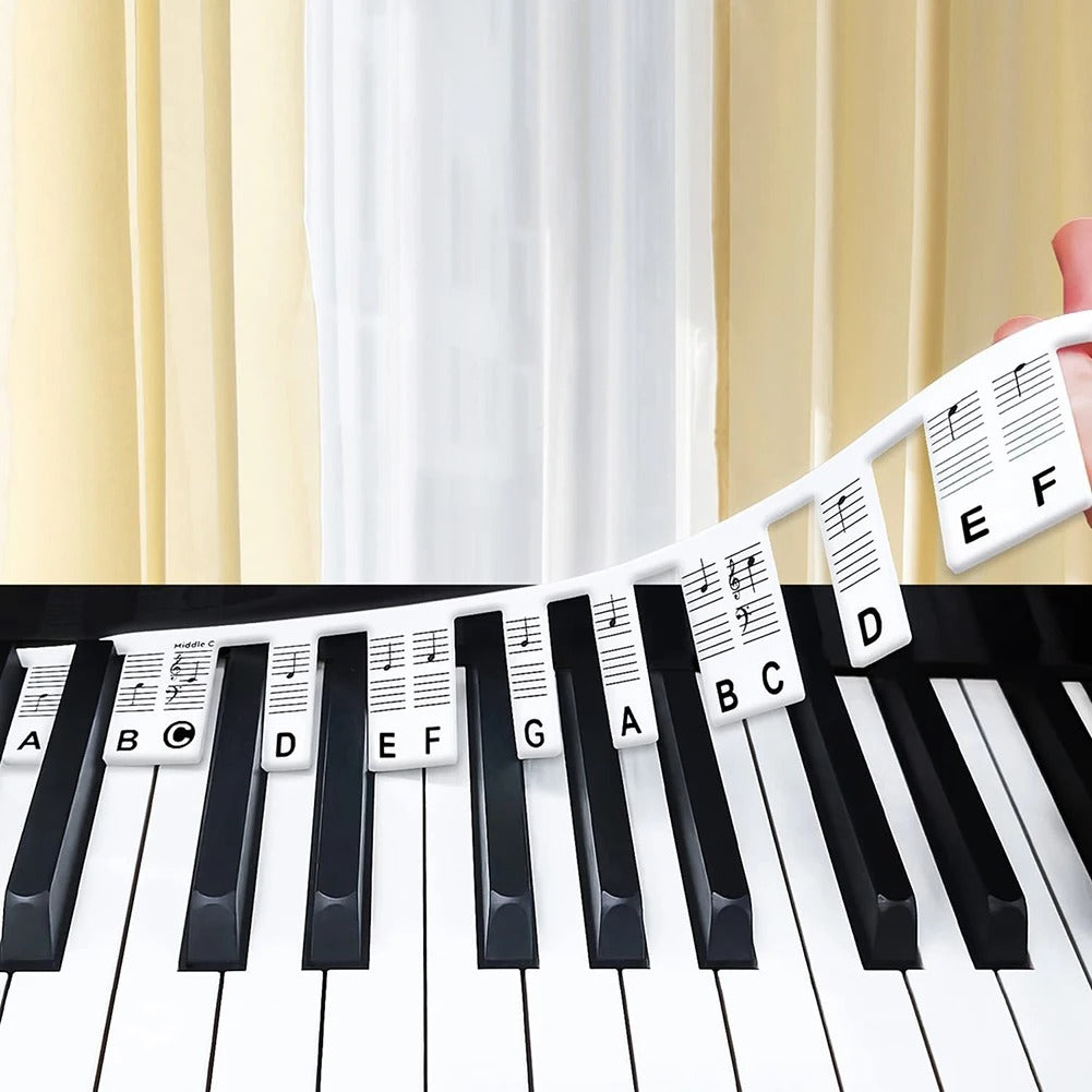 KeyboardLabel - Removable Piano And Keyboard Silicone Label