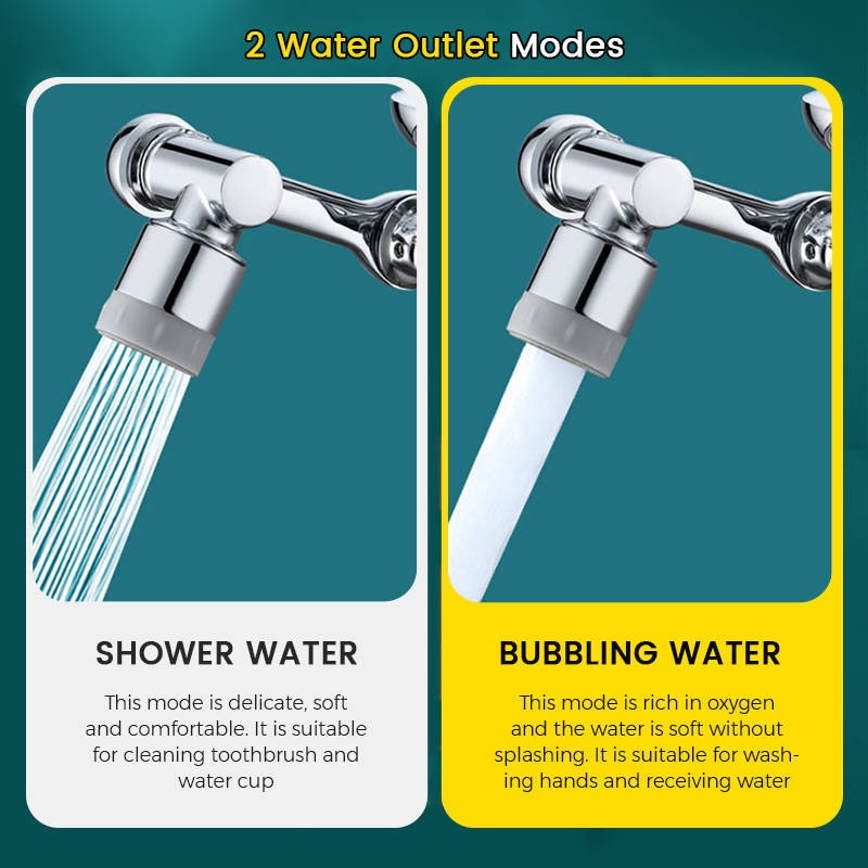 Rotating1080° Crane - Universal Robotic Arm Faucet