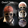 SkeletonMask: Realistic Scary Skeleton Halloween Mask Costume