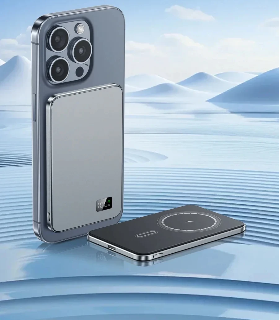 MagneticCharger - 3 in 1 Fast Magnetic Charger Portable Power Bank
