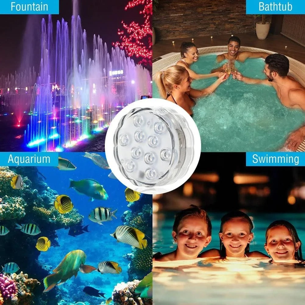 Ledsen™ PoolLights 1+1 FREE: Waterproof LED Pool, Bath And Party Lights