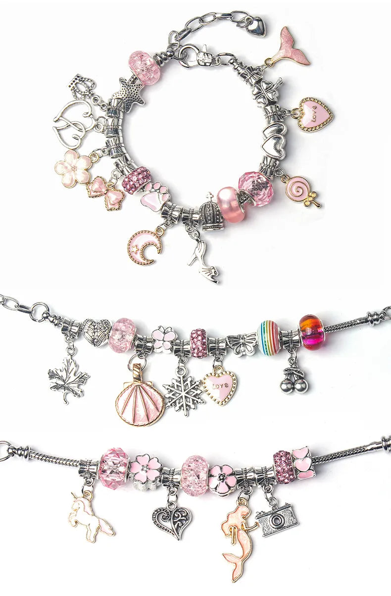 Jewelance™ BraceletKit - Do-It-Yourself Jewelry Charm Making Kit