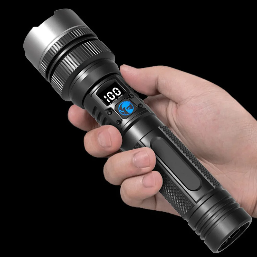 Ledsen™ AdjustableFlashlight: Ultra-Bright Rechargeable Flashlight With Adjustable Beam