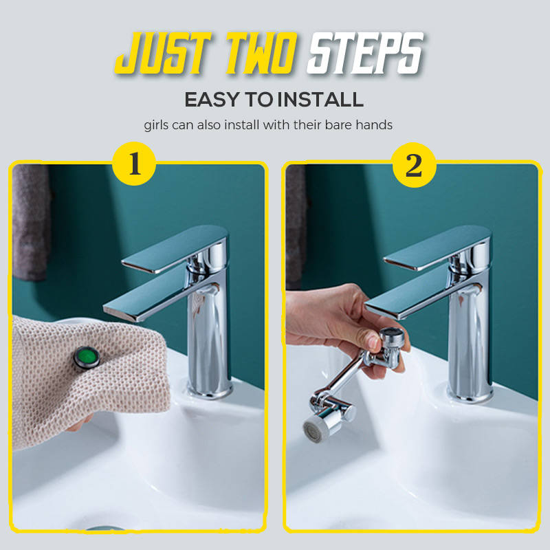 Rotating1080° Crane - Universal Robotic Arm Faucet