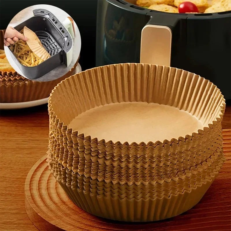 Globetrek° AirFryerLiner: Air Fryer Disposable Paper Liner