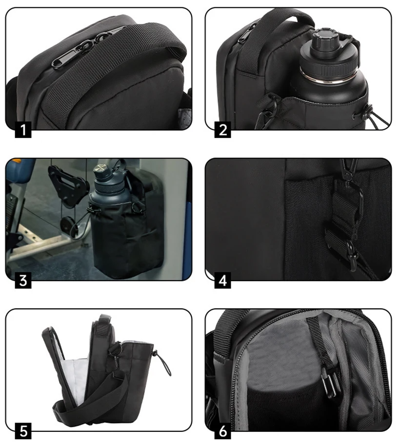 Icone™ MagneticBag: Small Waterproof Magnetic Gym Bag