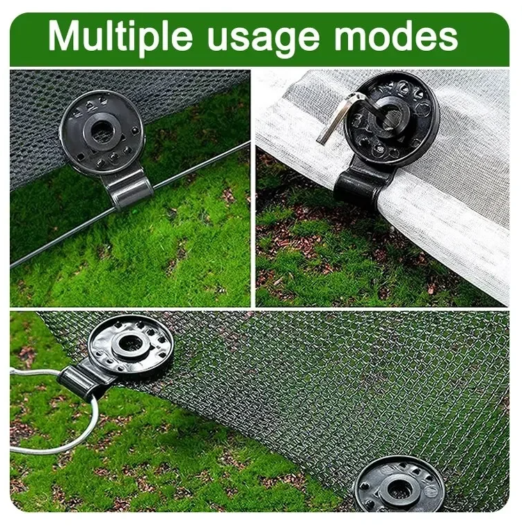 GlideHold® ShadeClips: Outdoor Tent And Fabric Shade Durable Clips