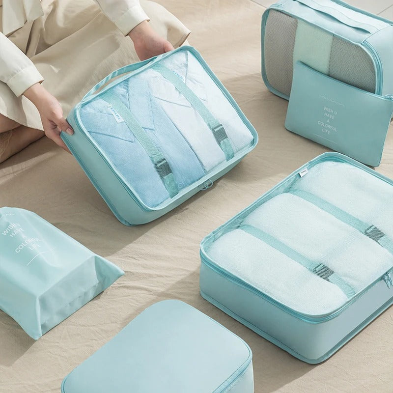 Icone™ TravelOrganizer 1+1 FREE: Waterproof Travel Bag Organizer Set