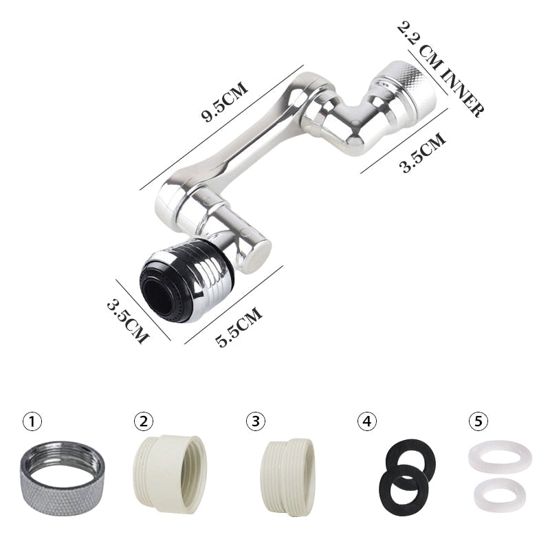 Rotating1080° Crane - Universal Robotic Arm Faucet